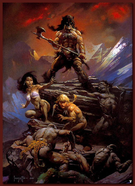 frazetta fire and ice